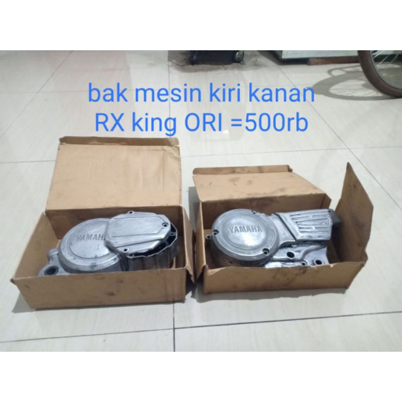 Bak mesin RX king original copotan harga sepasang 500.000 idr