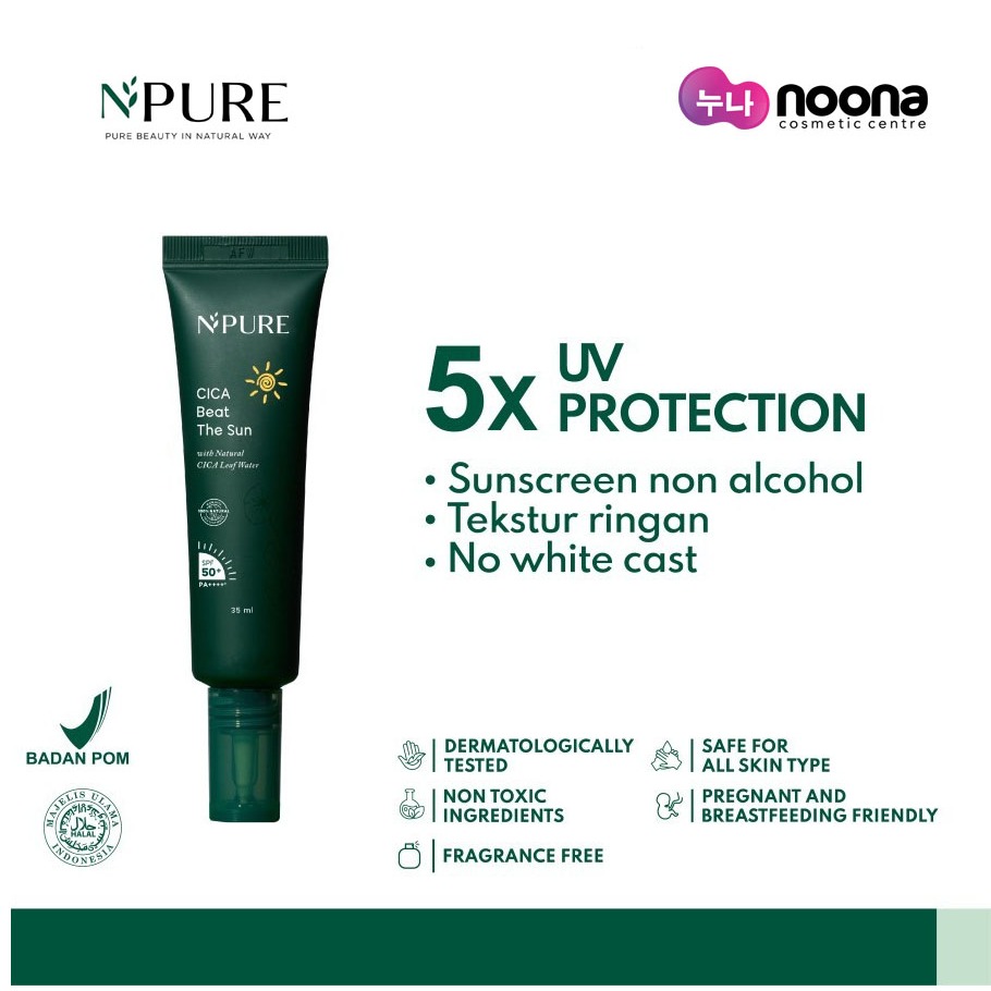 NPURE CICA BEAT THE SUN SUNSCREEN