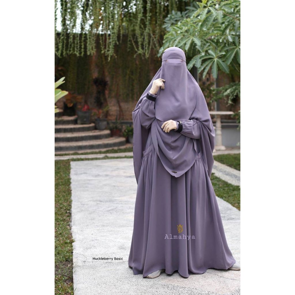 ALMAHYA SET KHIMAR BASIC DUTA BUSANA