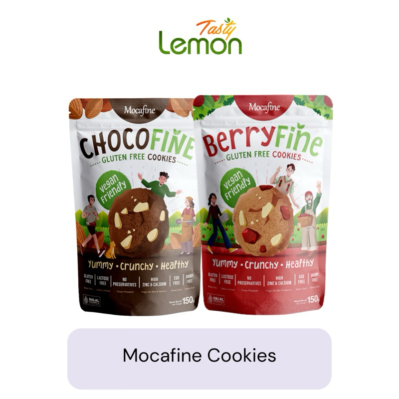 

Mocafine Cookies Gluten Free