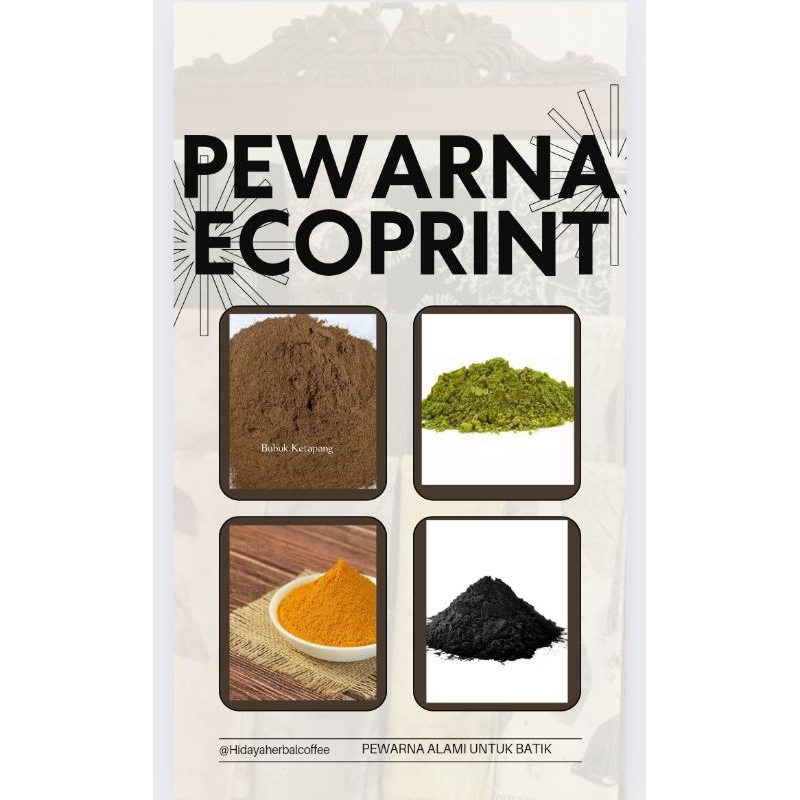 

Pewarna Alami Ecoprint Batik