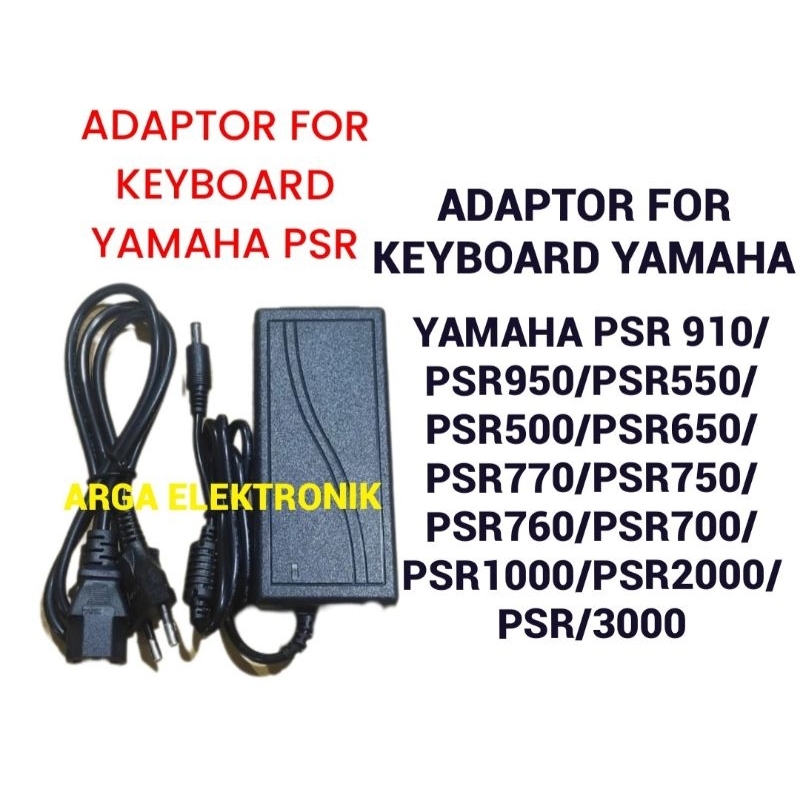adaptor for keyboard yamaha psr650/psr600/psr670 berkuwalitas