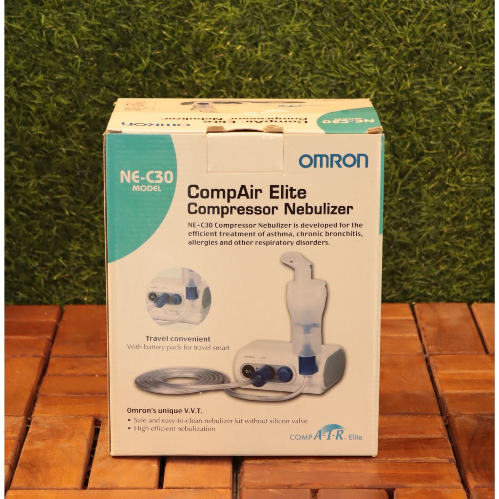 NEBULIZER OMRON NE C-30 / ALAT BANTU PERNAPASAN /PERLENGKAPAN MEDIS