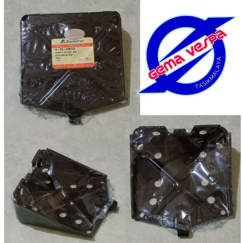 Dudukan aki vespa Excel Danmotor