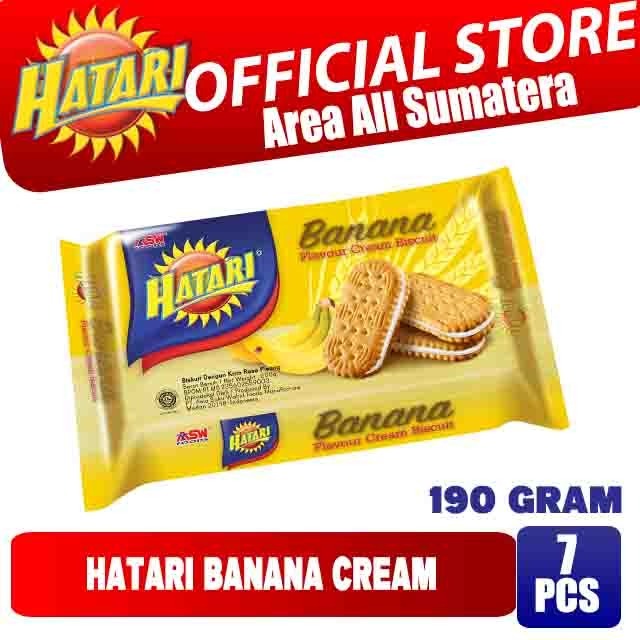 

Hatari Banana Cream 190 gram ( 7 Pcs )