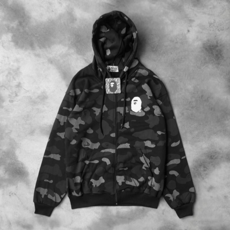 ZIPER BAPE CAMO HOLOGRAM L & XL