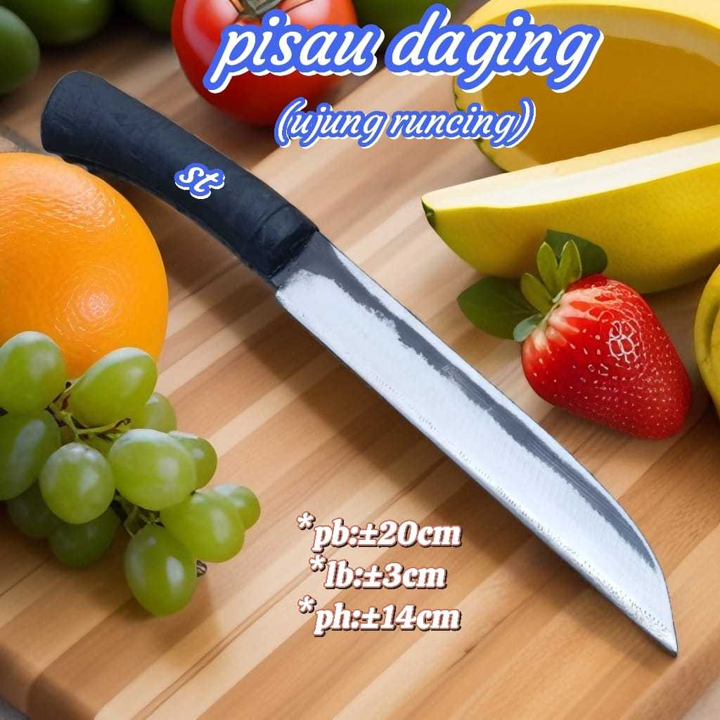 Pisau Sadap / Daging Buah & Sayur Ujung bilah Runcing