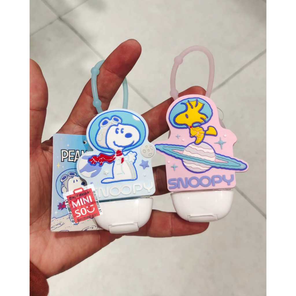 MINISO 🆕 Botol Travel Serbaguna SNOOPY The Little Space Explorer (35ml) Snoopy / Woodstock