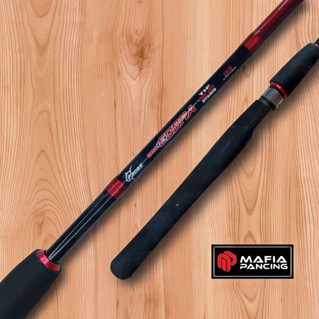 Joran pancing KOBE COBRA 165-180 Carbon Solid