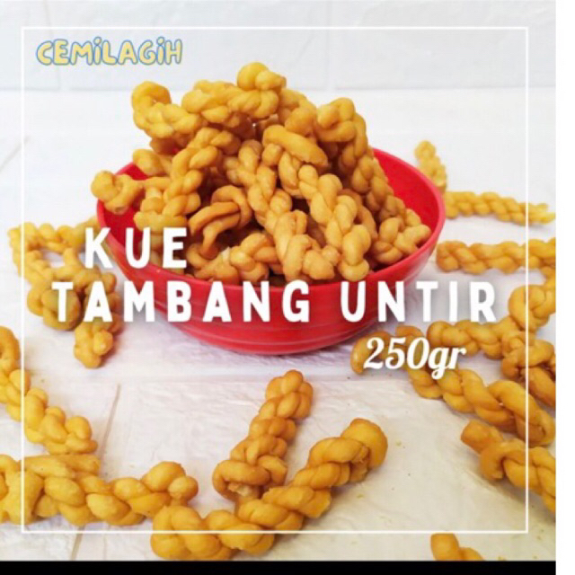

Kue tambang untir untir 250gr