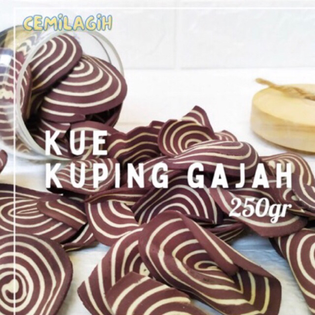 

Kue Kuping gajah 250gr