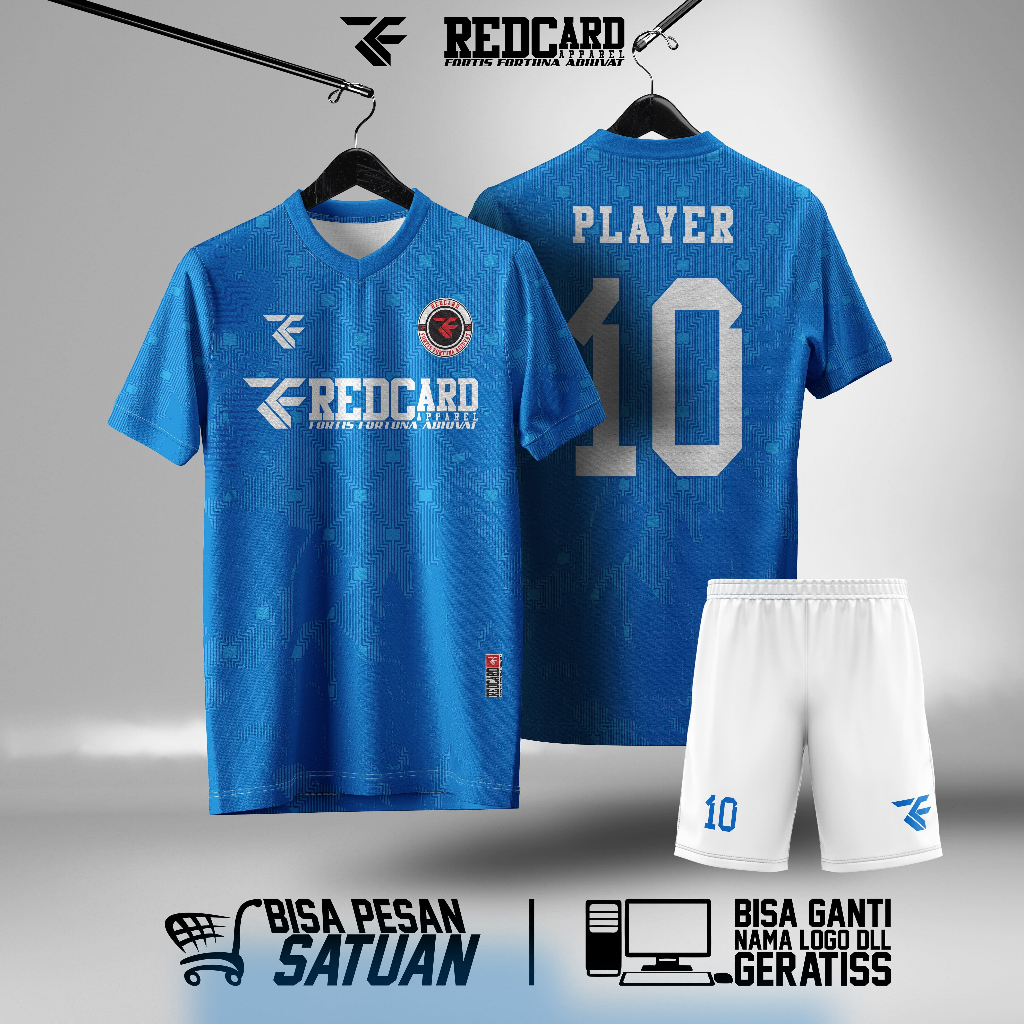Jersey Olahraga Sepak Bola & Futsal (dryfit full print)