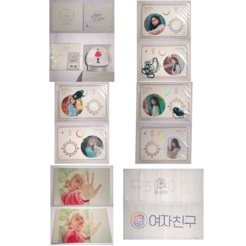 Merchandise Official Gfriend Paper Mobile Time for Us Limited Edition Lenti G:Con Yerin Eunha Sowon 