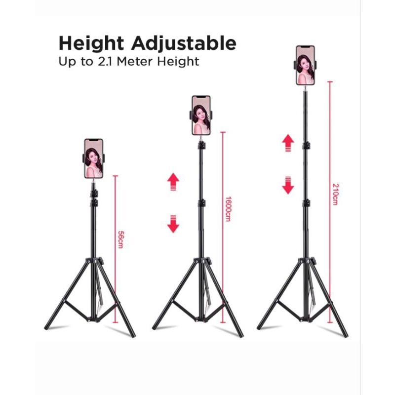 Tripod Kamera/Hp Tinggi 2.1 Meter