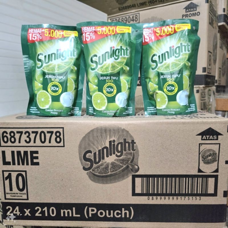 Sunlight 5000an 210ml Harga per 1 karton (khusus instan)