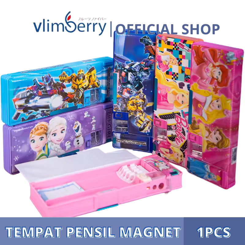 

Tempat Pensil 3D Kotak Pensil Anak Karakter Timbul