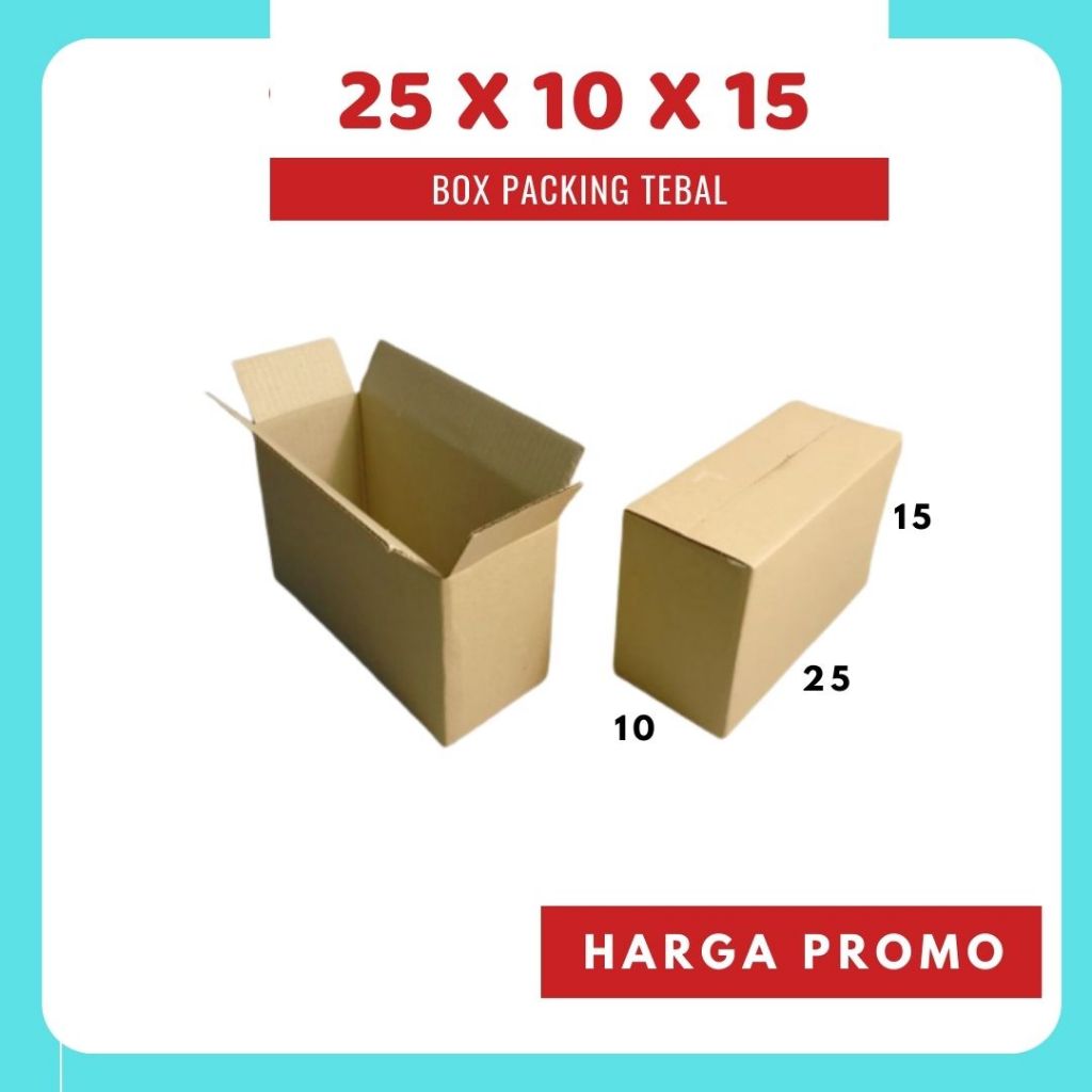 

Karton 25x10x15 Kardus A1 Packing Dus Kotak Kemasan Box Aksesoris Souvenir Sparepart Obat Madu