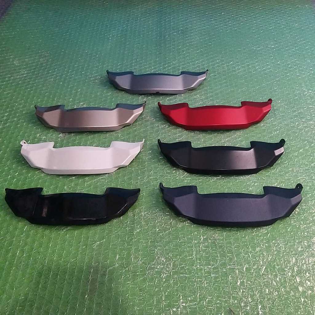 cover front center pcx 150 K97 sambungan dagu sayap depan pcx 150 original hitam putih gold silver b