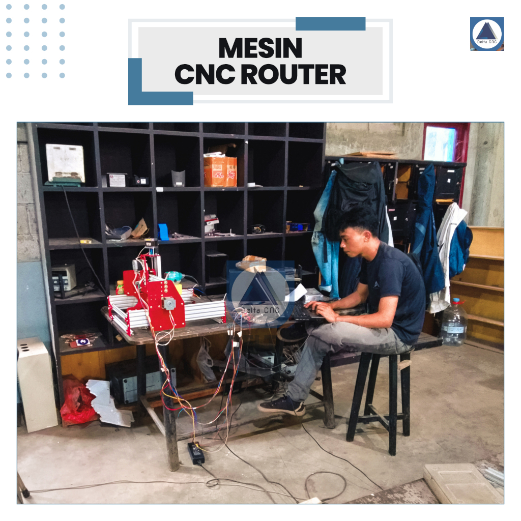 gantri Mesin CNC Router aluminium 2080