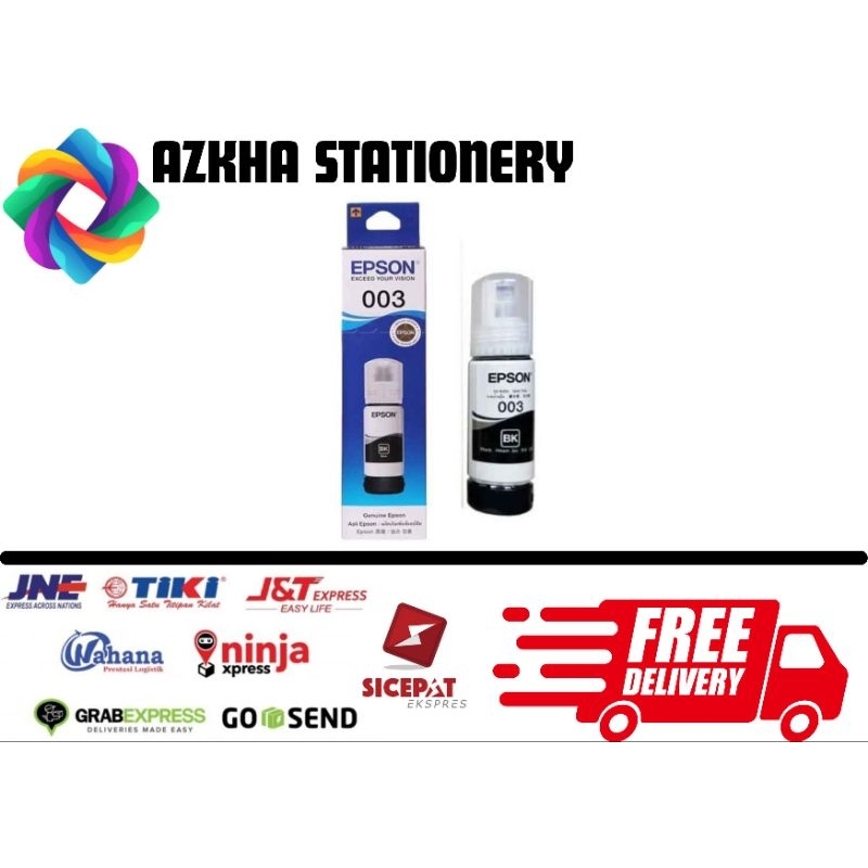 TINTA EPSON 003 BLACK L1110 L3110 L3150 L5190.