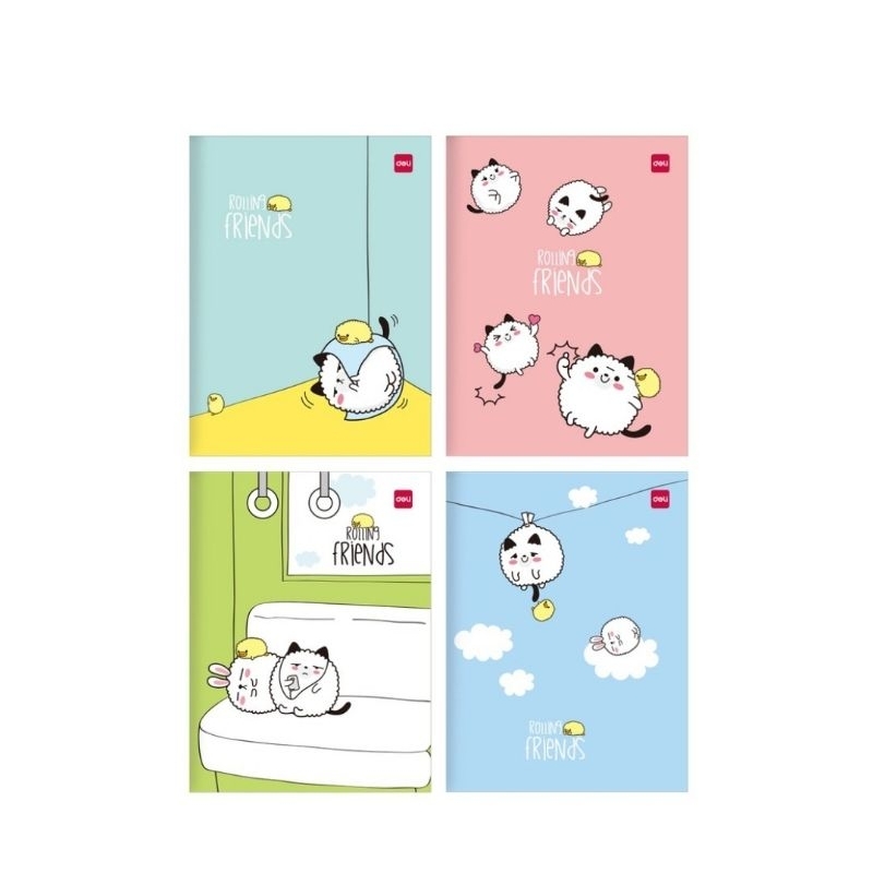 

TBMO Buku Tulis DELI 38 Lembar Per Pack Isi 10 Pcs / BUKU TULIS 38 Lembar