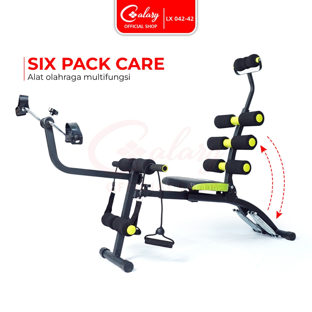 CALARY Push Up Sit Up Bench Six Pack Care Alat Fitness Olahraga Gym Multifungsi 5in1 Exercise 042-42