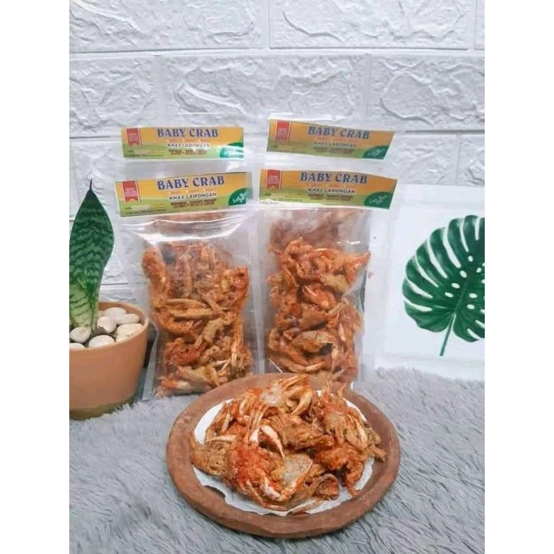 

Keripik Baby Crab Crispy Pedas Nikmat Baby Crab Krispi