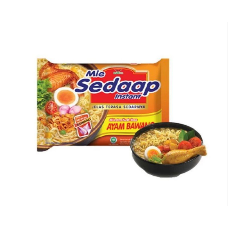 

Mie Sedaap Rasa Ayam Bawang 70 gram