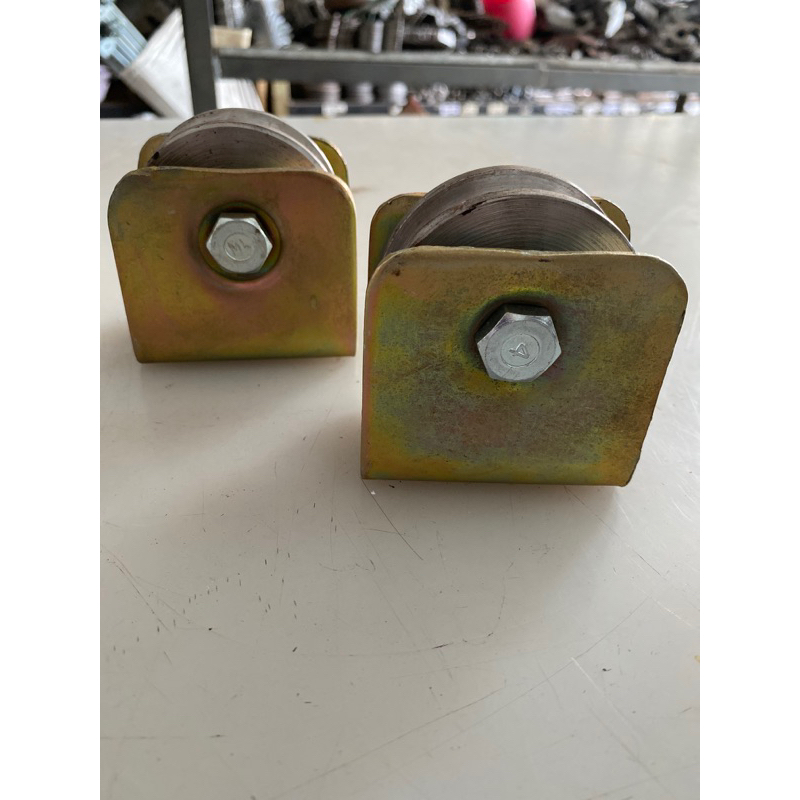 Roda Pagar Besi As Super 7cm | Roda pagar besi