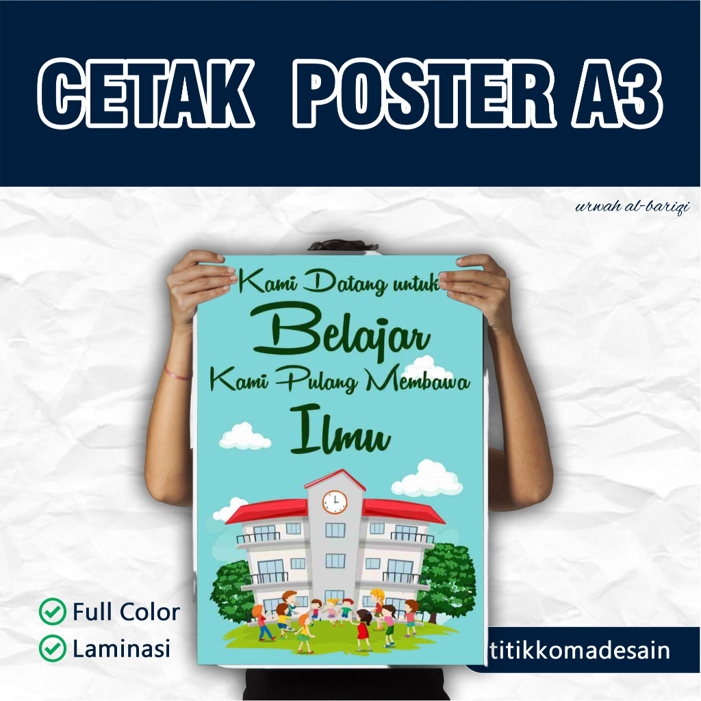 

Cetak Poster/Foto A3 Full Color