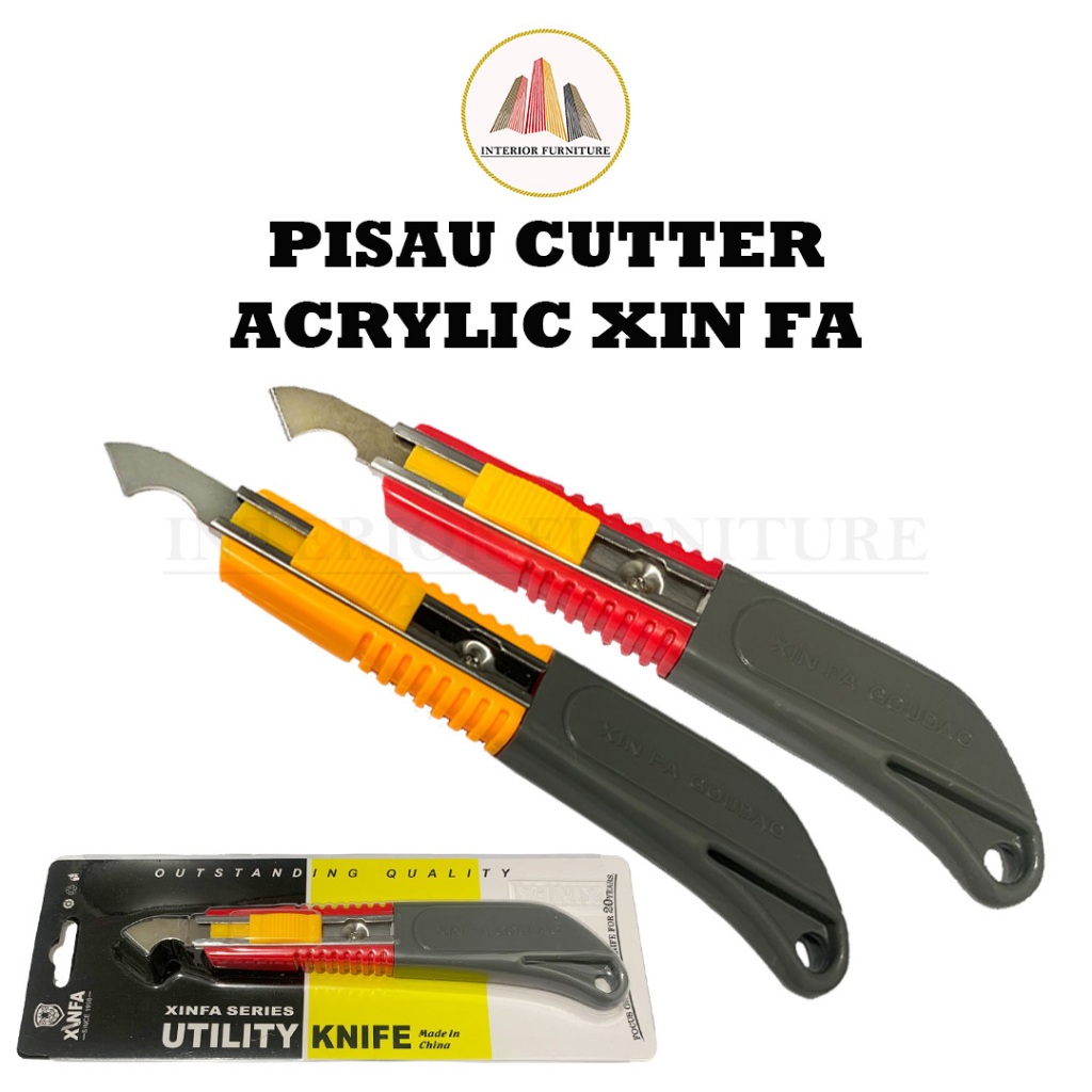 

Pisau Pemotong XINFA / Pisau Akrilik HPL / Cutter Acrylic Akrilik..