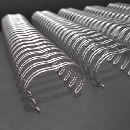 

Ring Jilid Kawat Nomor 10 Spiral 5/8 A4 23 Loops Pitch 2:1 16mm 145 lembar Emas Silver Golden Wire Binding