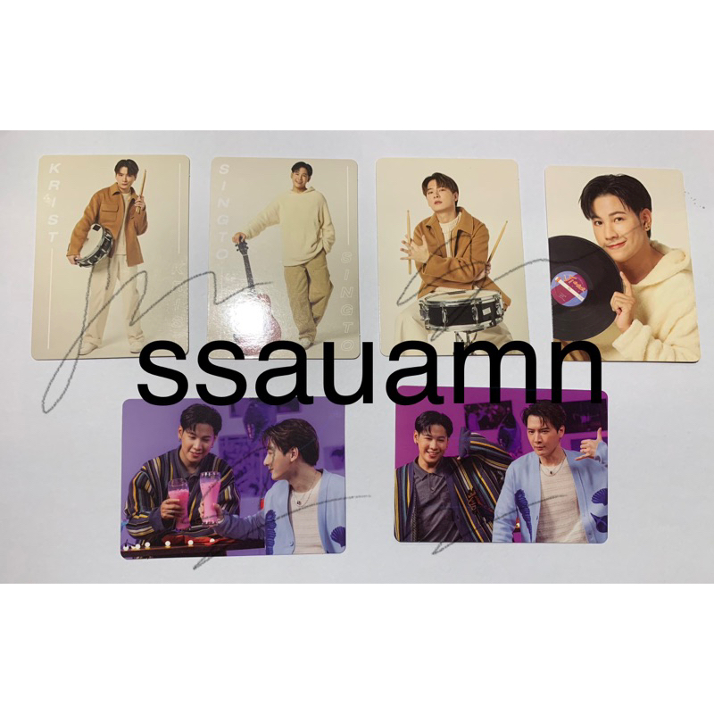 (❗️BACA DESKRIPSI❗️) [SHARING] COLLECTIBLE CARD KRIST SINGTO PERAYA PARTY 2024