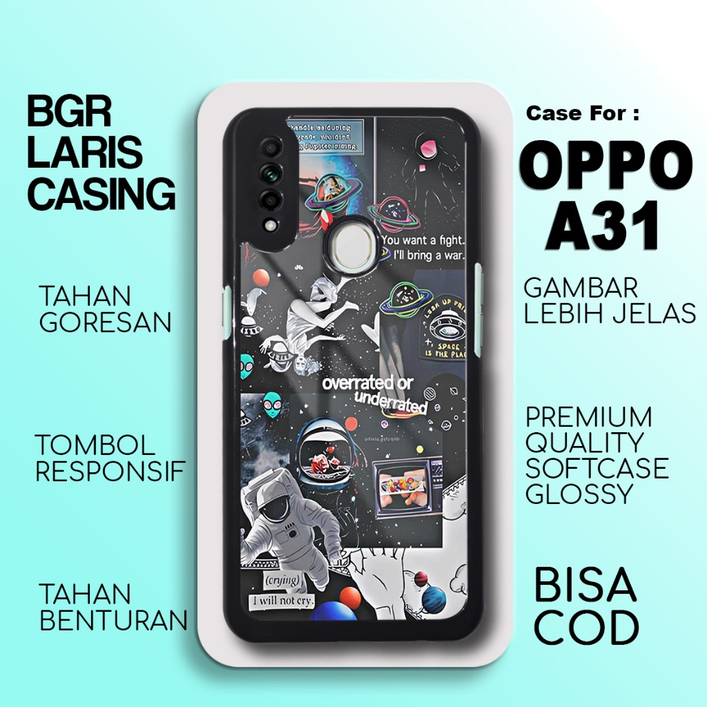 Casing Oppo A31 Terbaru Aesthe Baru Case Oppo A31 Termurah Hardcase Softcase Glossy Kesing Terlaris