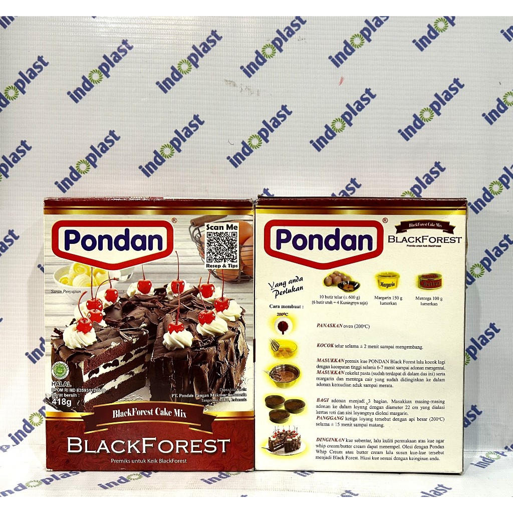 

Pondan Black Forest Panggang 418g