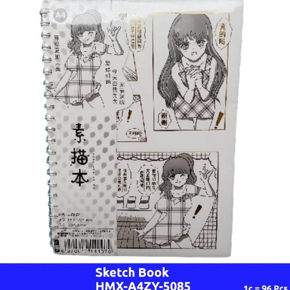 

KODE B6V3 HMXA4ZY585 Sketch Book Motif Anime