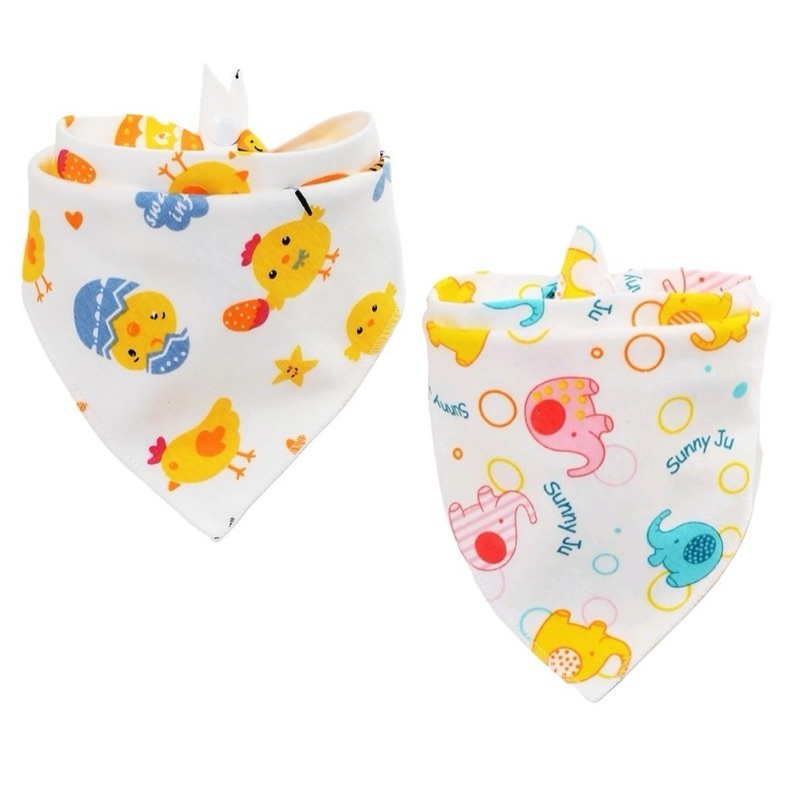 Makassar Slabber Anak celemek anak celemek kain penadah air liur slabber bayi bib bandana celemek Mp