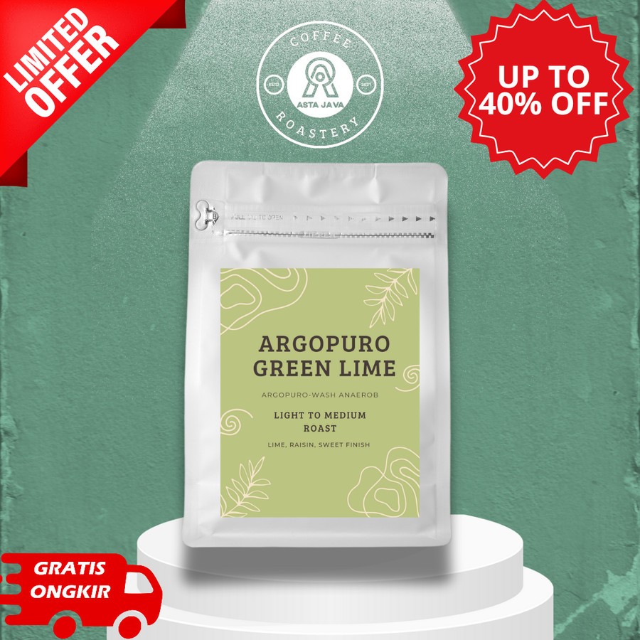 

Biji Kopi Arabika Single Origin Argopuro Green Lime Wash Anaerob