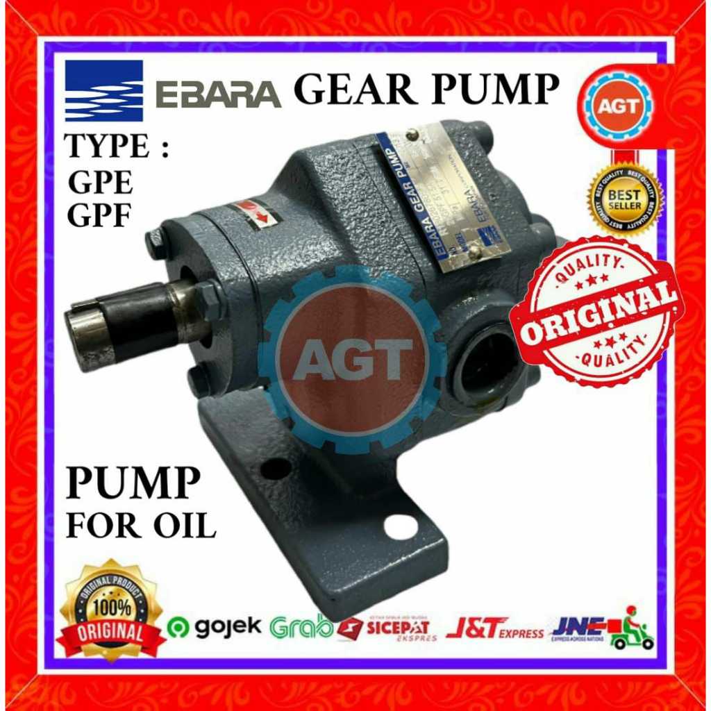 EBARA 25-GPE 0.75KW GEAR PUMP GEARPUMP TYPE GPE
