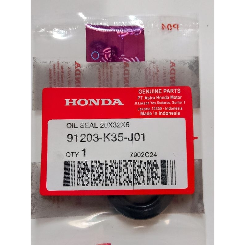 SEAL AS PULLY GARDAN (K35) VARIO 125/150 ESP /BEAT/GENIO
