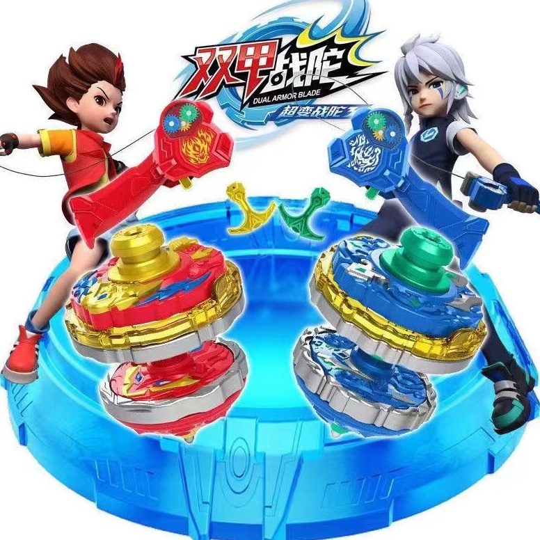 KODE H58A PROMO Gasing Beyblade Burst 4 in 1 Set Gasing GRATIS Arena Stadium Mainan Gangsing 4PCS Se