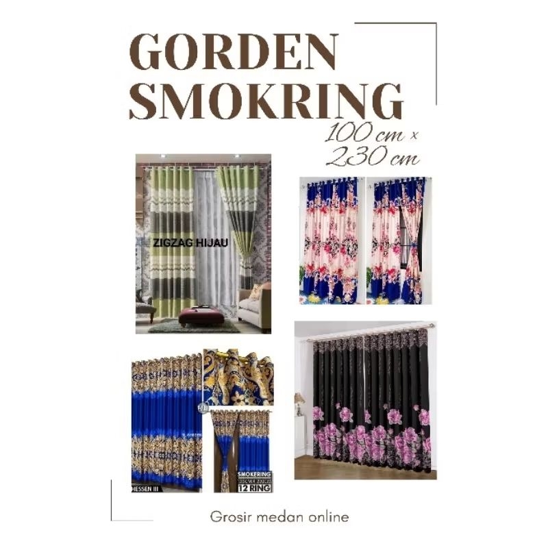 GORDEN SMOKRING TERBARU / GORDEN 12 RING / GORDEN MOTIF TERBARU / GORDEN JENDELA
