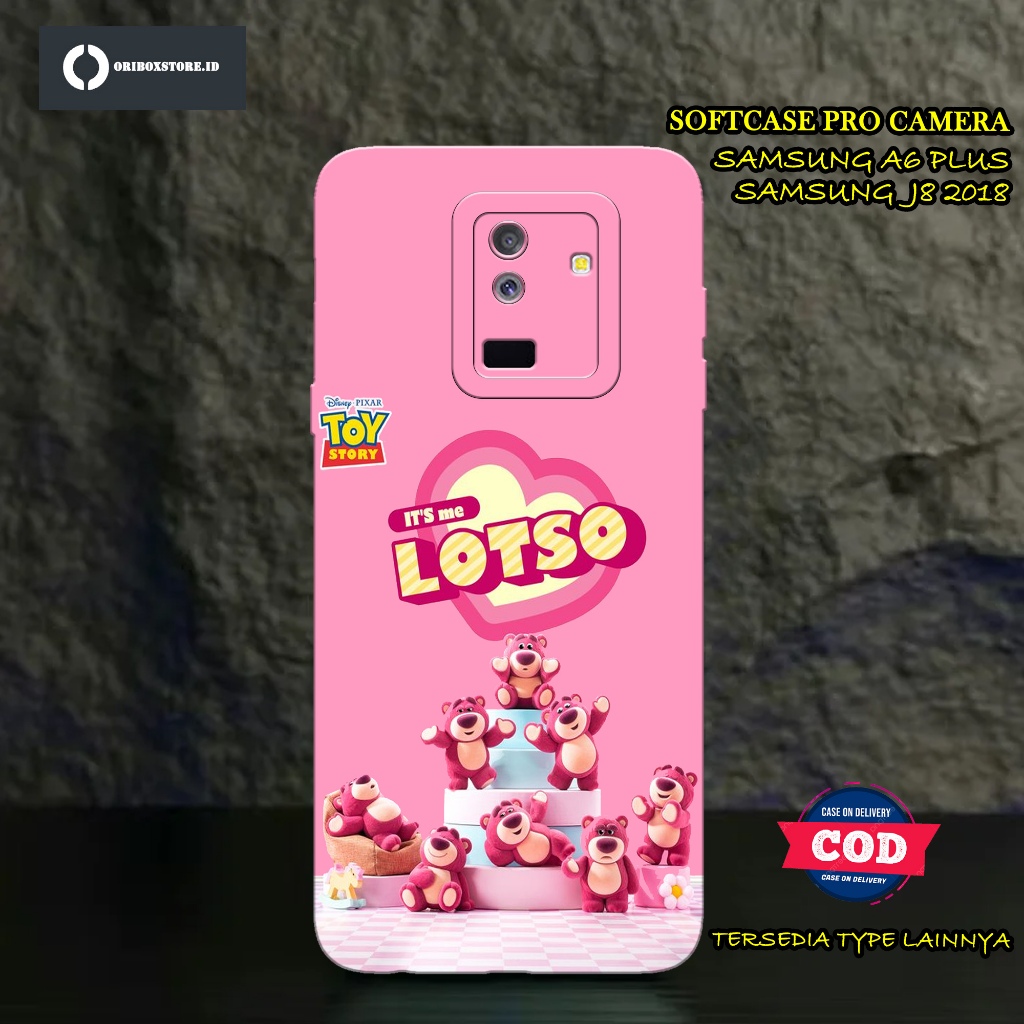 ORIBOXSTORE - Case SAMSUNG A6 PLUS / SAMSUNG J8 2018 Terbaru - Motif Lotso - Casing SAMSUNG A6+ / SA