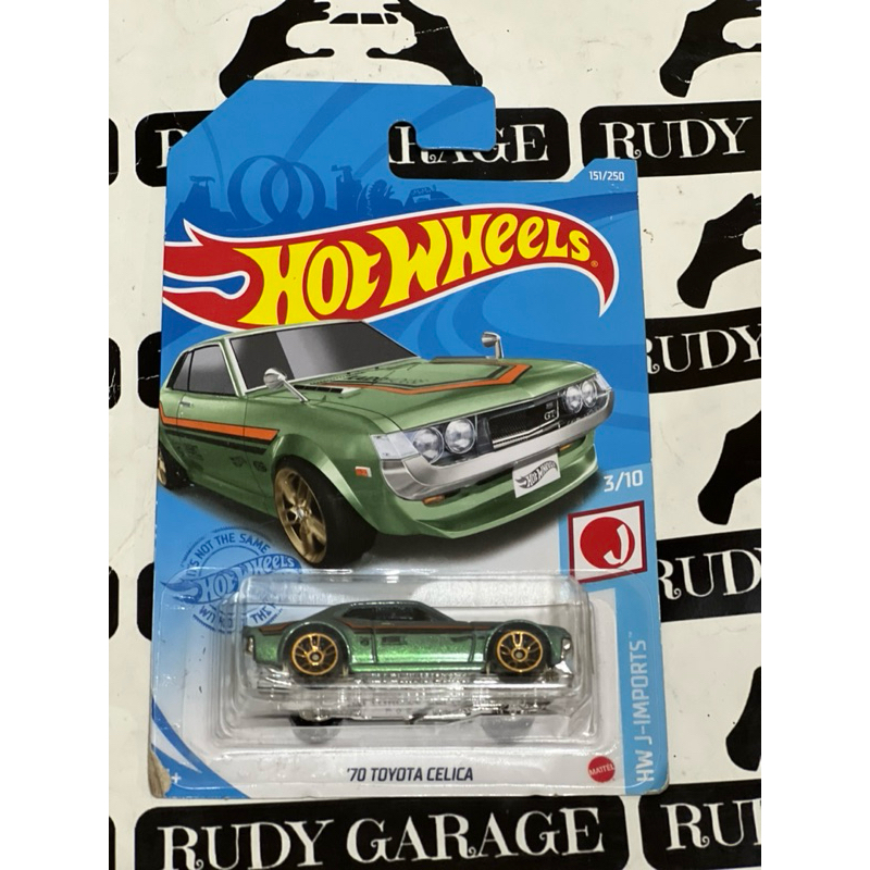 Hot Wheels Toyota Celica Hijau