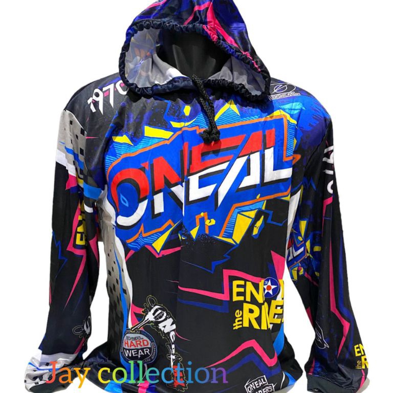 BISA COD  KAOS OLAHRAGA TRAIL BALAPAN LENGAN PANJANG TOPI UNISEX  JERSEY MOTOR CROSS  BAJU SEPEDA MO