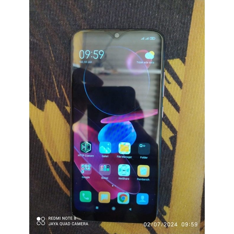 Xioami Redmi note 7 4/64 batangan baca deskripsi