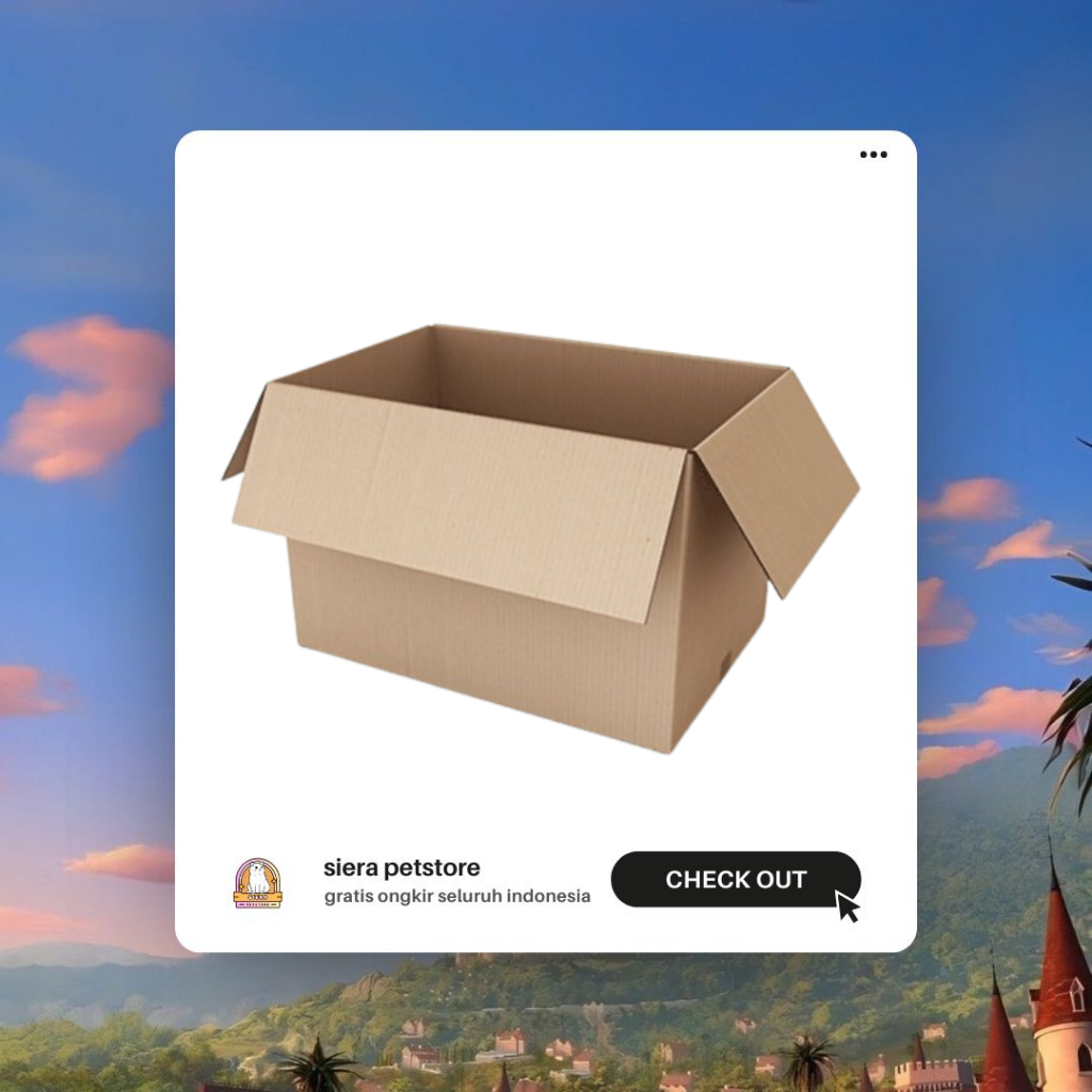 

EXTRA KARDUS UNTUK KEAMANAN PAKET!