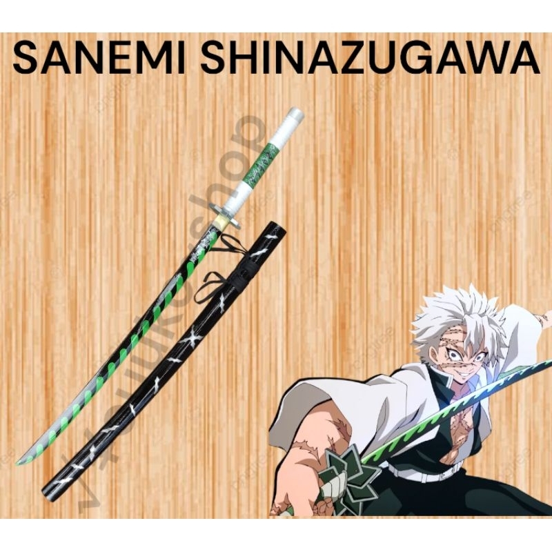 pedang kayu SANEMI shinazugawa kimetsu no yaiba