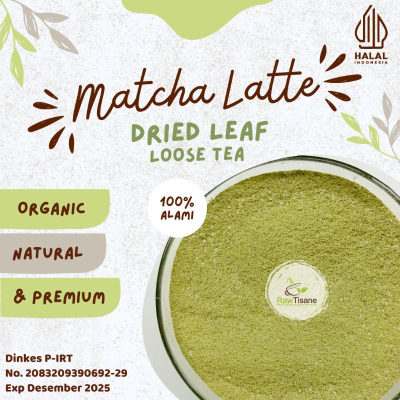 

Organic Matcha Green Tea Powder / Pure 100% Matcha Green Tea