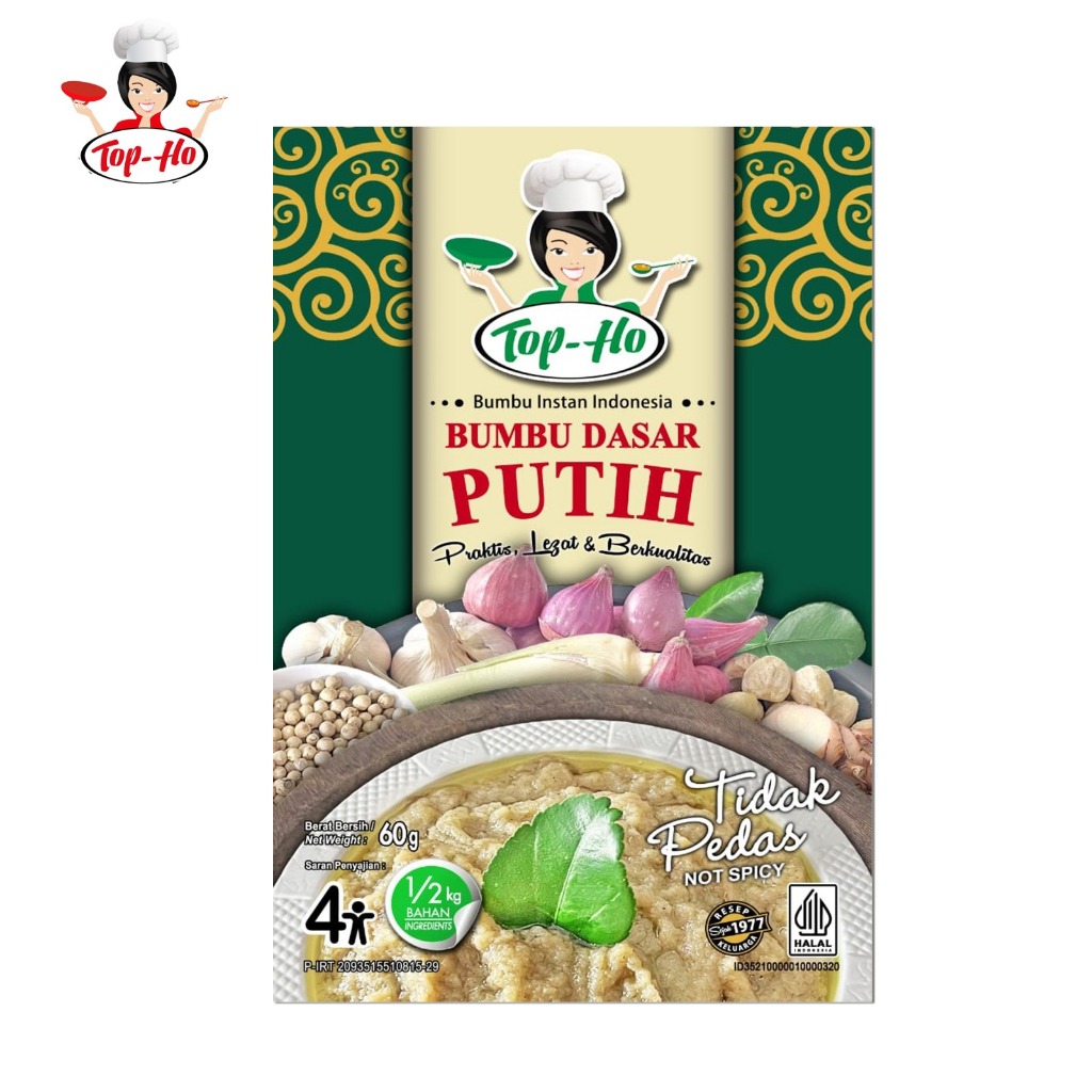 

Bumbu Masak Bumbu Dasar Putih 60 Gr